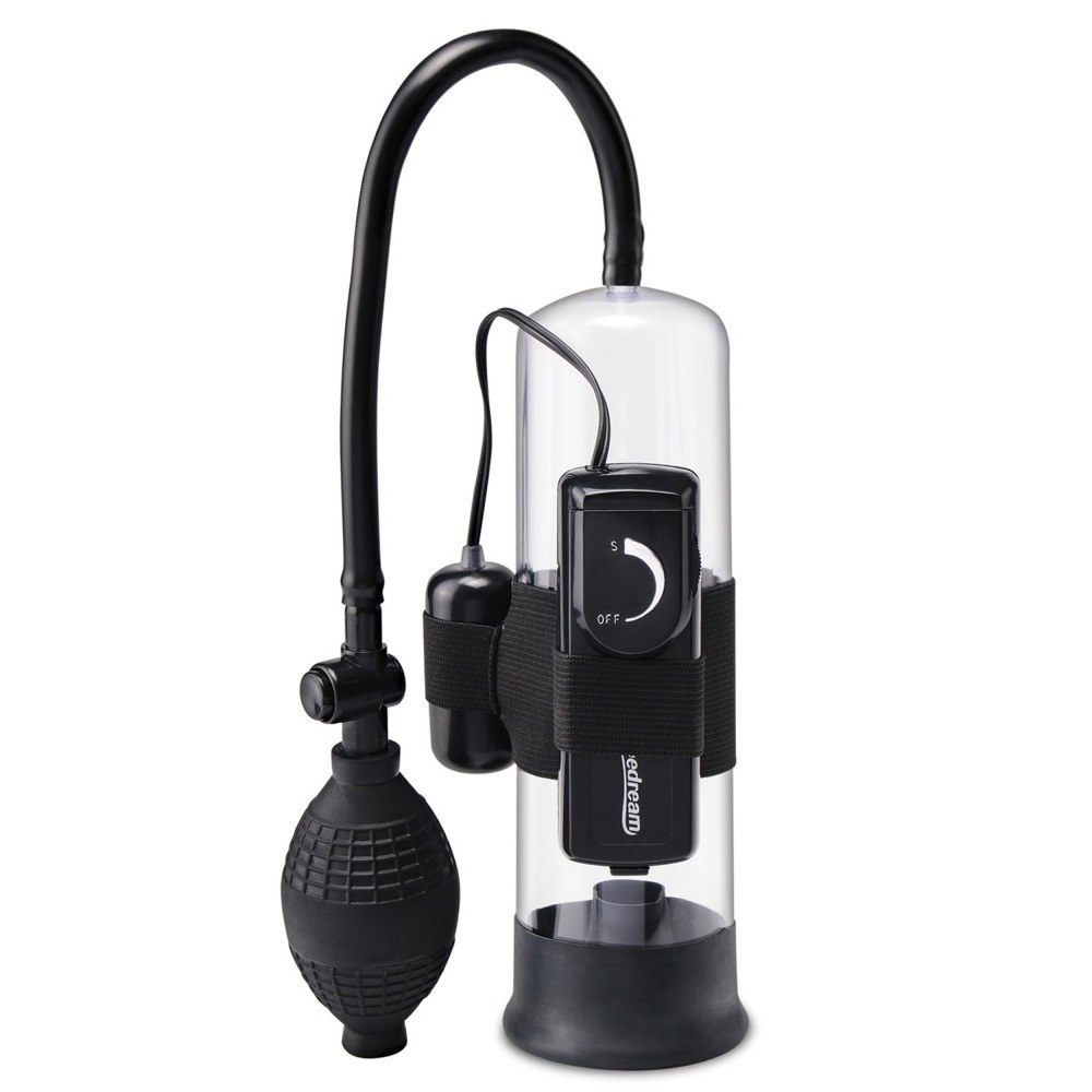 Erekcijska črpalka za začetnike - vibrirajoča - Pump Worx