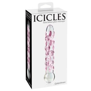 Premium stekleni dildo Icicles 7