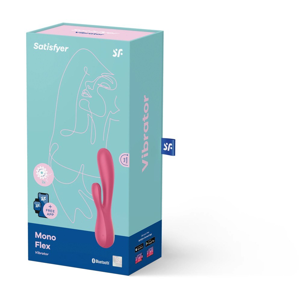 Rabbit Vibrator Satisfyer Mono Flex Rabbit Vibrator Satisfyer Mono Flex