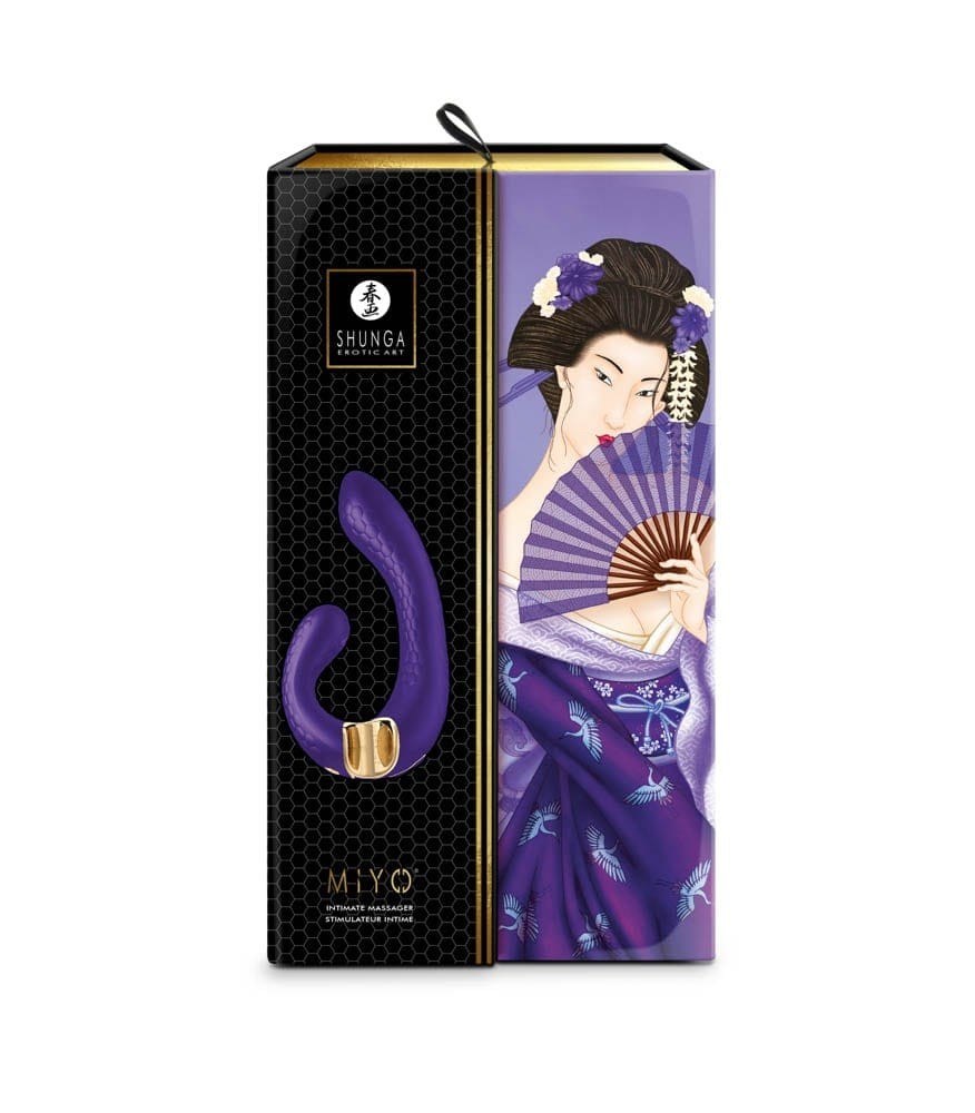 Luksuzni vibrator Miyo by Shunga - purple Luksuzni vibrator Miyo by Shunga - purple