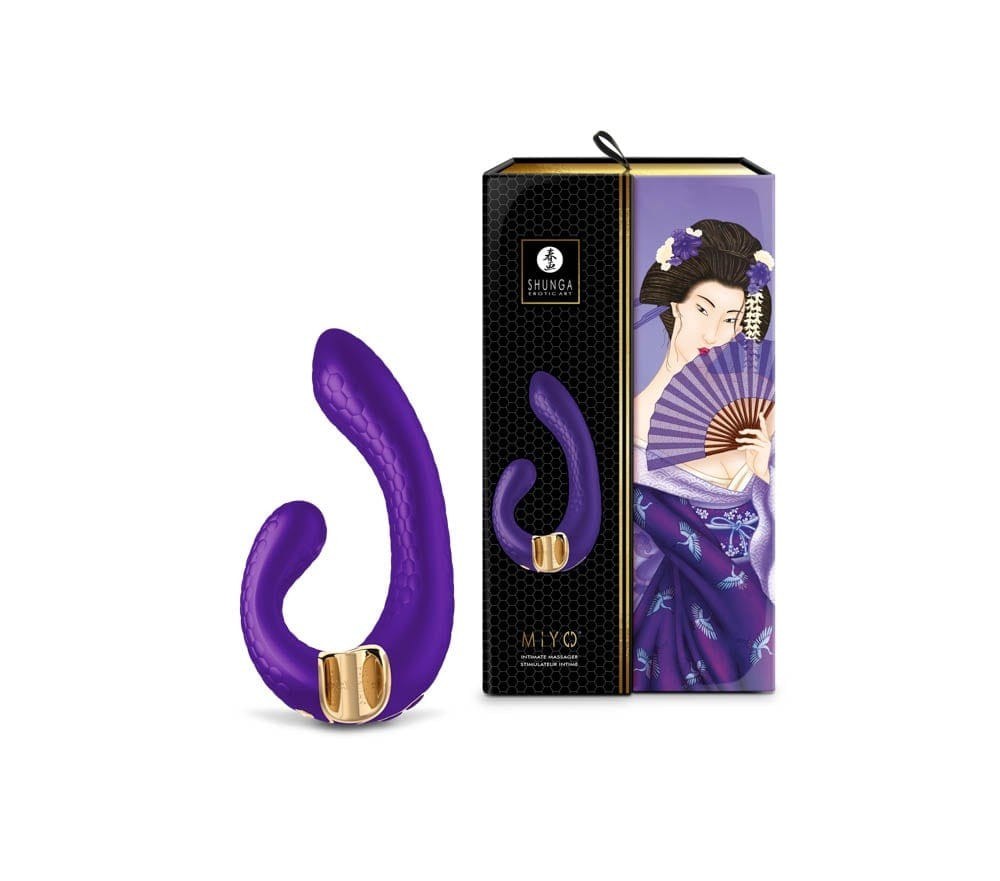 Luksuzni vibrator Miyo by Shunga - purple Luksuzni vibrator Miyo by Shunga - purple