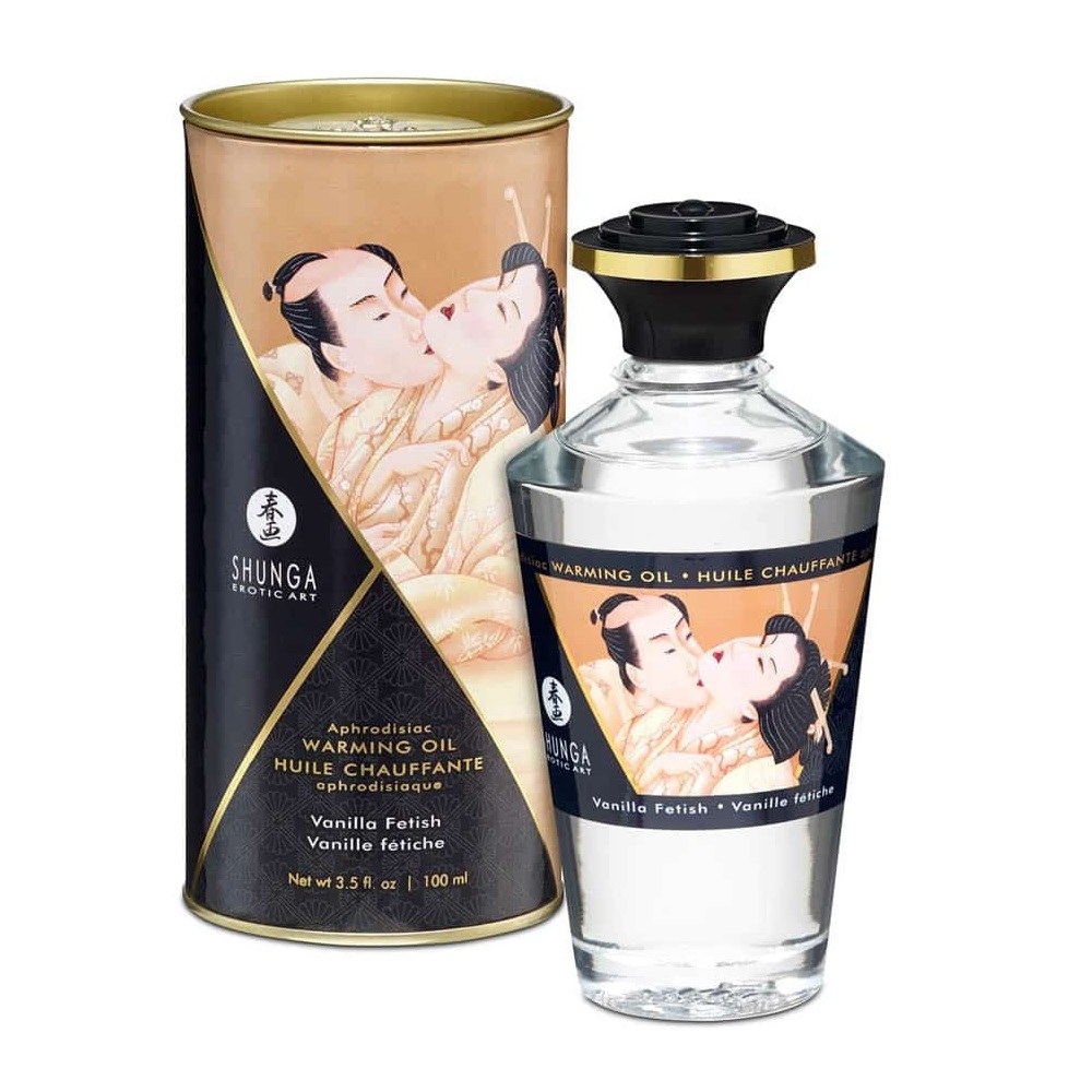 Masažno olje z afrodiziakom - Shunga - Vanilla Fetish Masažno olje z afrodiziakom - Shunga - Vanilla Fetish