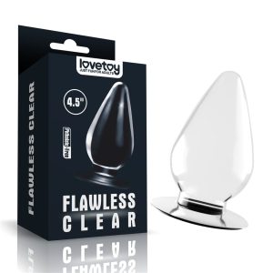 Analni čep Flawless Clear 6cm
