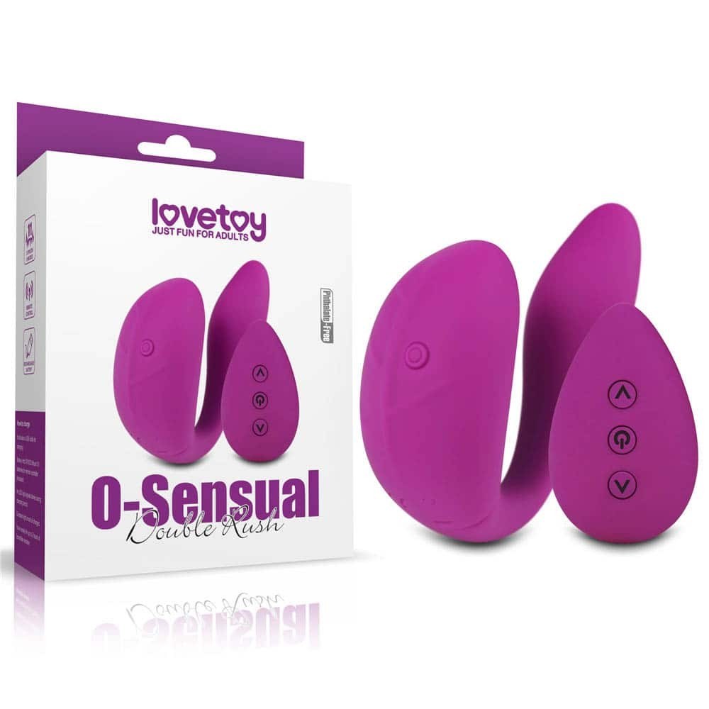 Vibrator za pare O-Sensual Double Rush Vibrator za pare O-Sensual Double Rush